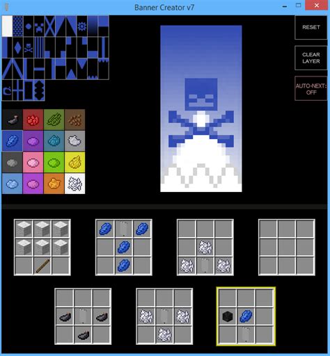 Minecraft Banner Maker – Kostenlos mit Status und Online。